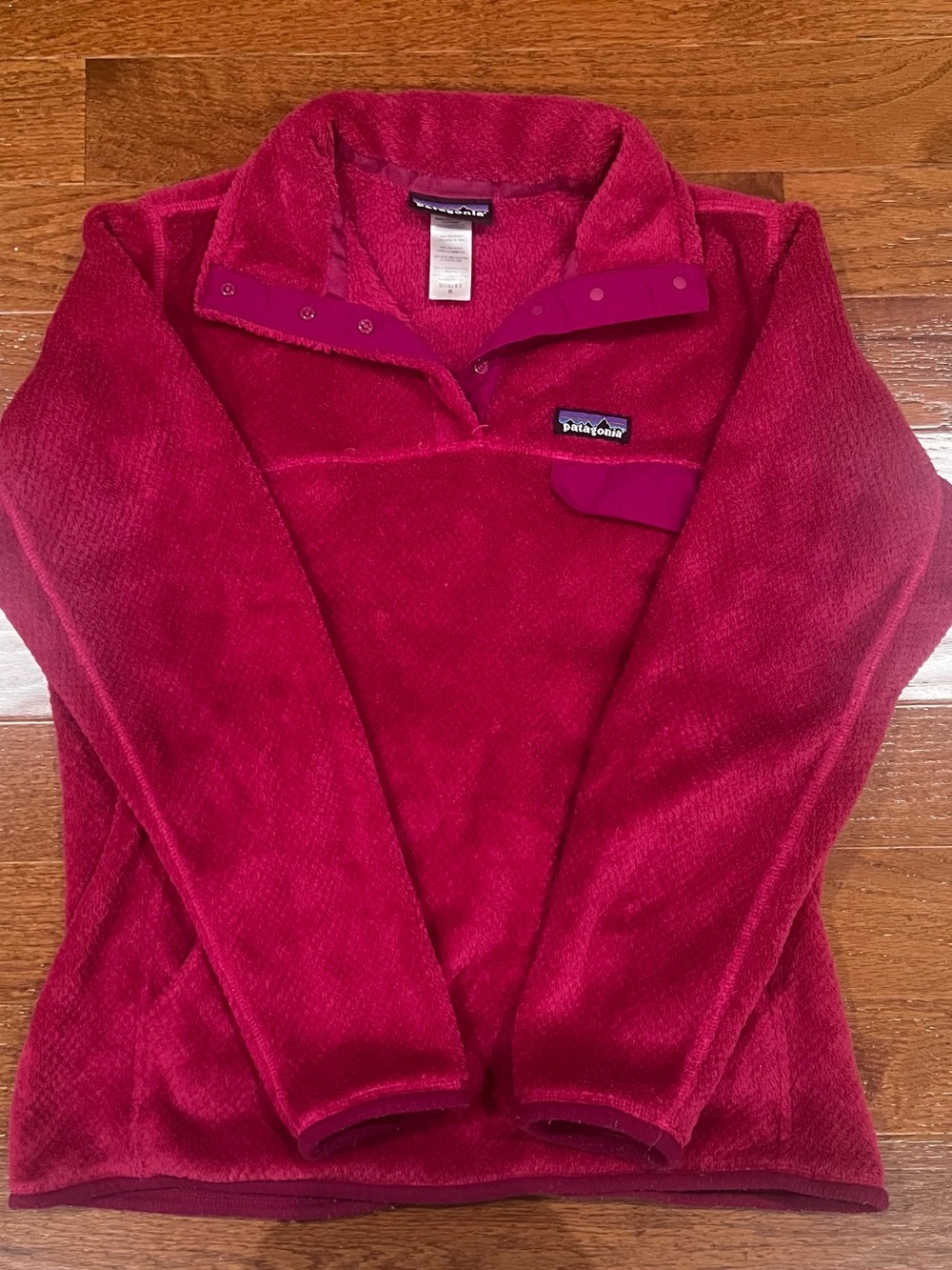 Patagonia Women's Snap-T Fleece Pullover - Raspberry